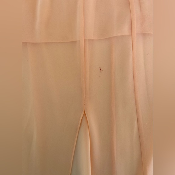 BCBGeneration Peach Cutout Dress - Picture 13 of 14